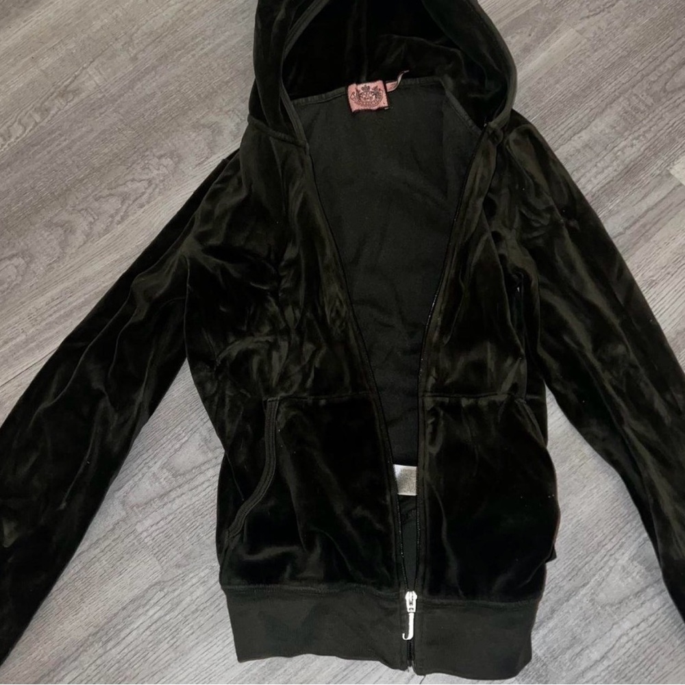 Vintage Army Green Juicy Couture Tracksuit Jacket